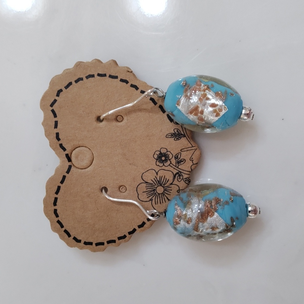 Glass Bead Earrings